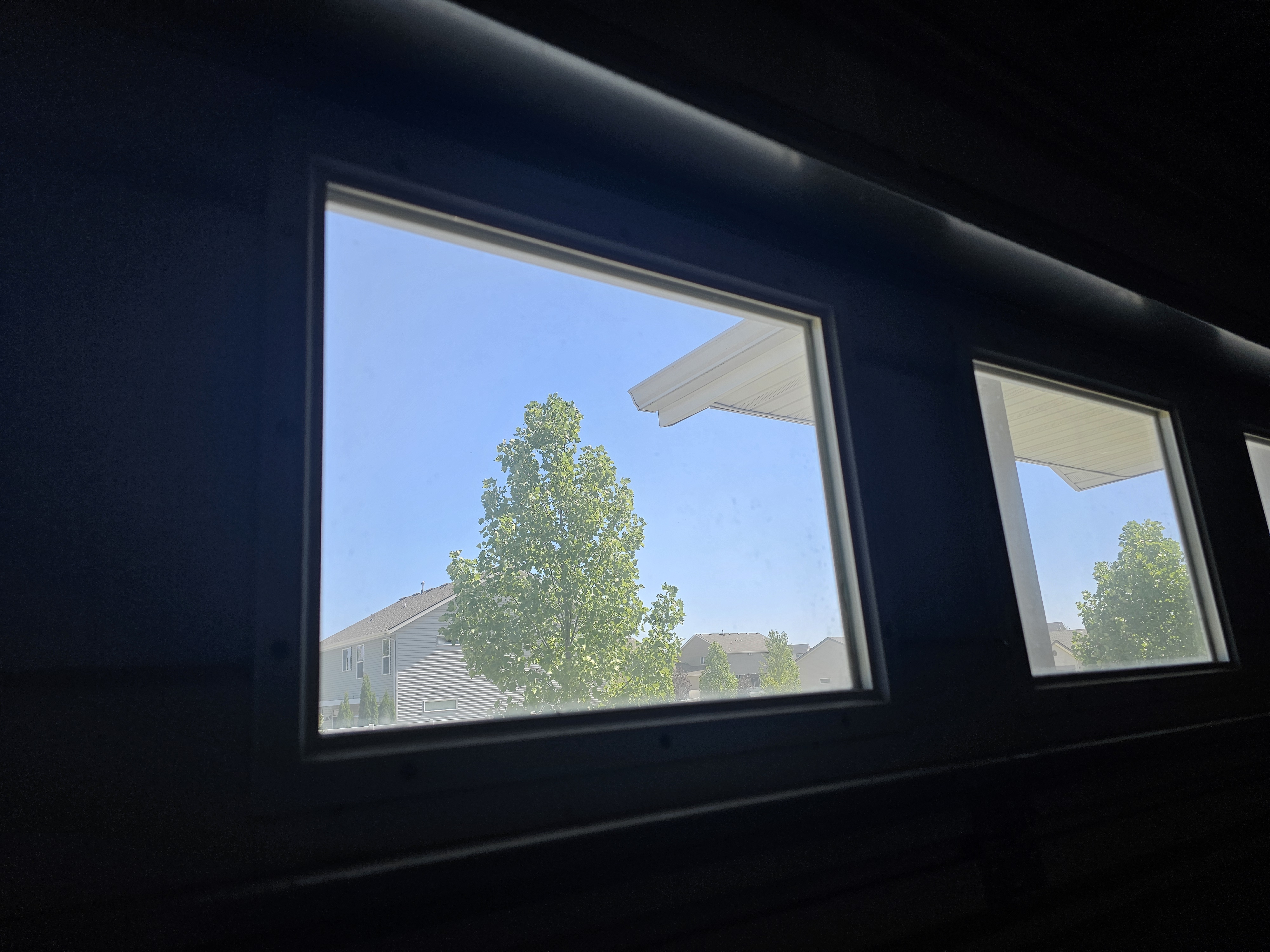 Before: Dirty exterior close-up